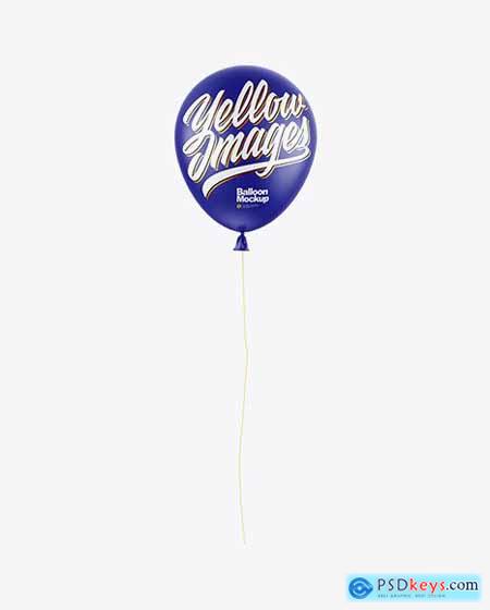 Matte Balloon Mockup 58624