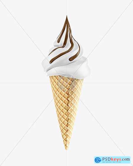 Ice Cream Cone Mockup 58670