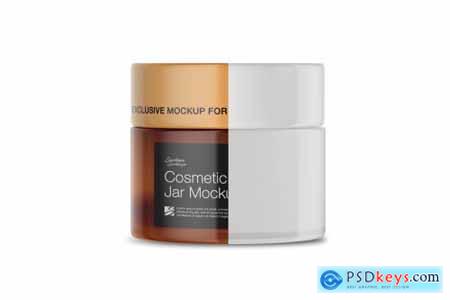 Cosmetic Jar Mockup 4888304