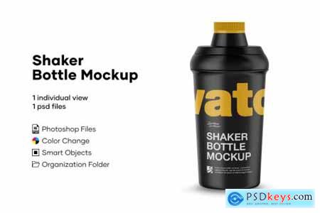 Shaker Bottle Mockup 4889119
