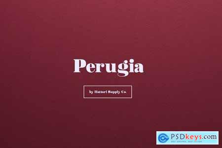 Perugia - Serif Font 4877195