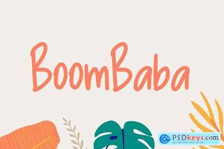 Boombaba Font