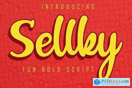 Sellky Fun Bold Script
