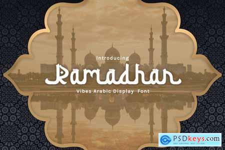 Ramadhan Vibes - Display Arabic