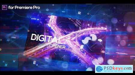 Glitch Digital Opener for Premiere Pro 26589901