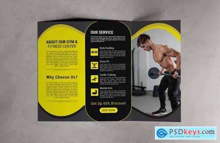 Gym Trifold Brochure Template 4664204