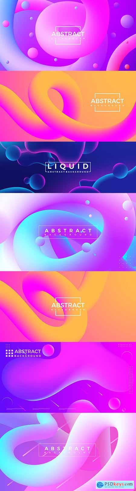 Abstract 3d curve background gradient shape line