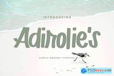 Adirolies Simple Modern Typeface 4783659