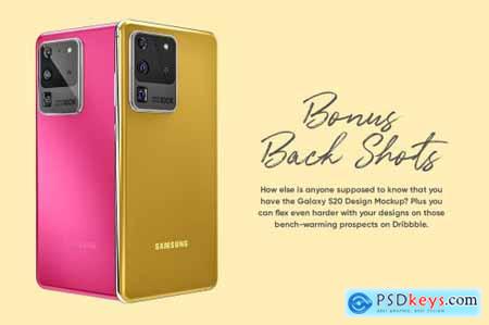 Samsung Galaxy S20 Ultra Mockup 4581899