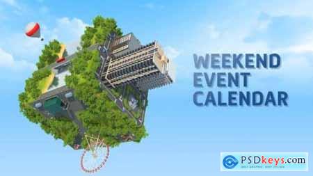 Weekend Event Calendar 23848775