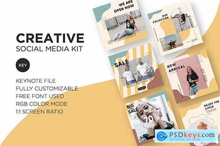 Creative Social Media Kit - Keynote