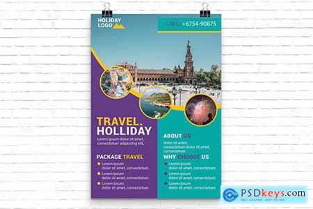 Holiday Travel Flyer Template
