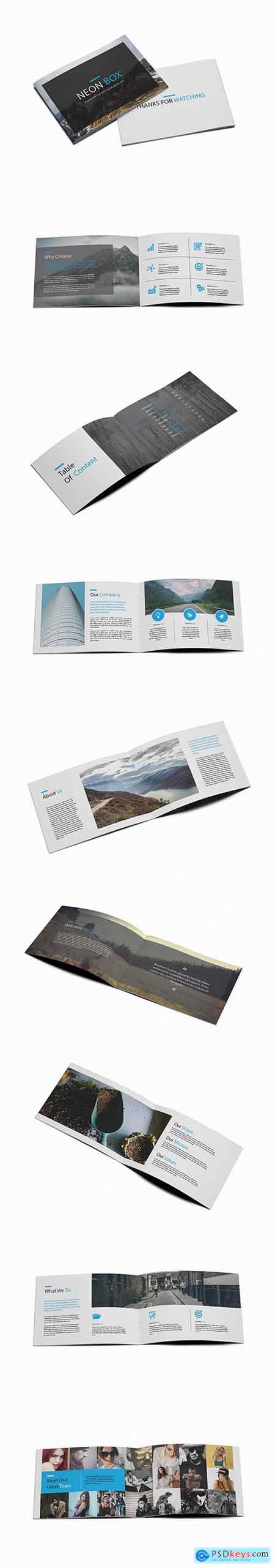 Neon Box - Multipurpose A5 Brochure