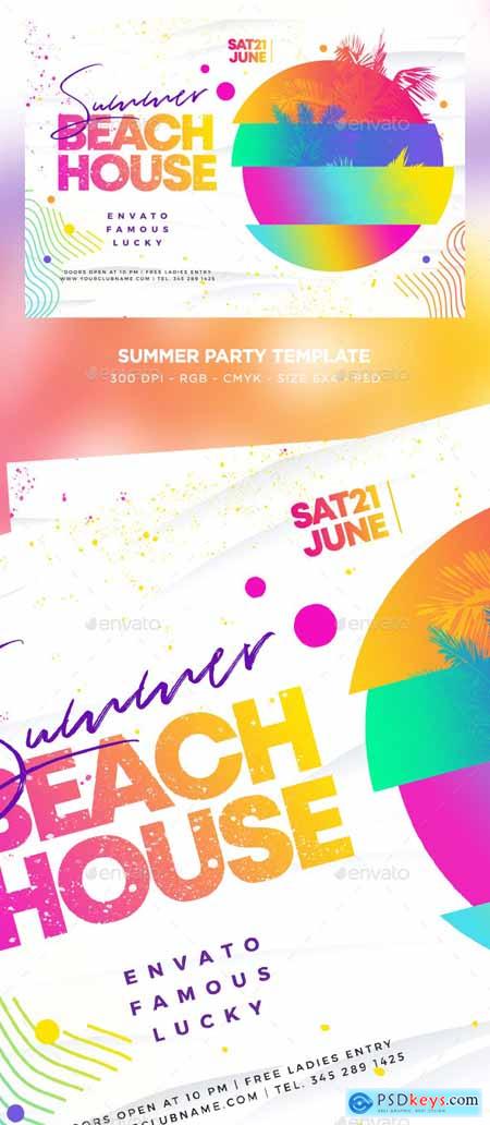 Summer Party Flyer 23822251