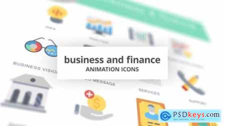 Business and Finance Animation Icons 26635392