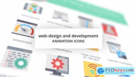 Web-Design and Development Animation Icons 26635365