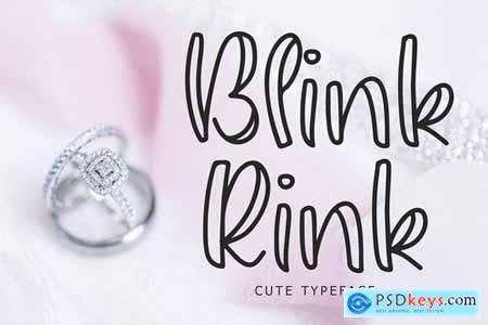 Blink Rink Cute Typeface 4931507