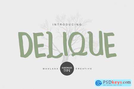 Delique Handmade Type