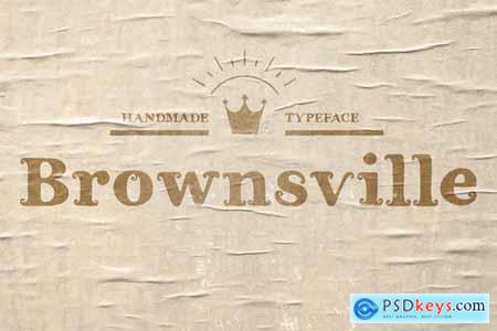 Brownsville - Handwritten Vintage Typeface