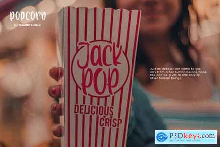 Popcorn - Fun Decorative Font