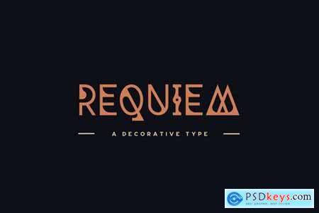 Requiem Typeface 4929590