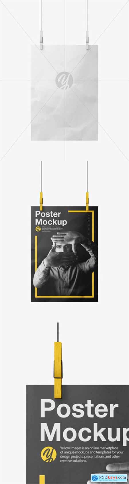 Crumpled A4 Poster Mockup 55270 Free Download Photoshop Vector Stock Image Via Torrent Zippyshare From Psdkeys Com