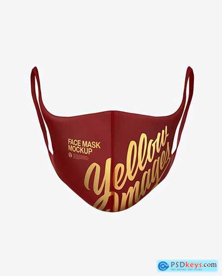 Face Mask Mockup » Free Download Photoshop Vector Stock image Via Torrent Zippyshare From ...