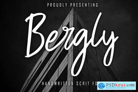 Bergly Handwritten Script