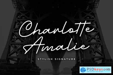 Charlotte Amalie - Stylish Signature