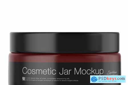Cosmetic Jar Mockup 4888384