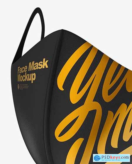 Face Mask Mockup 60915