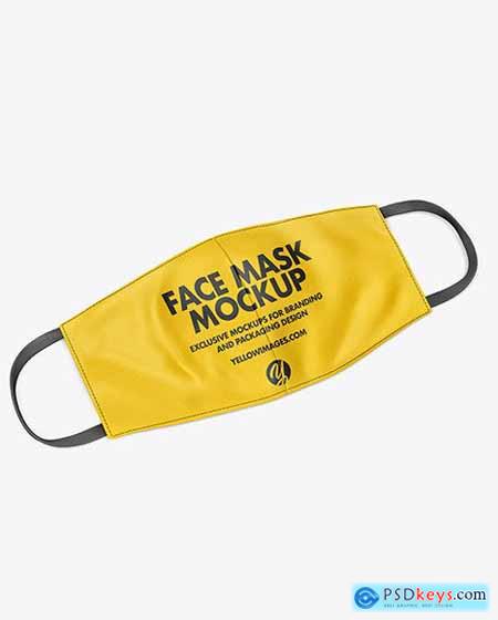 Face Mask Mockup 60291