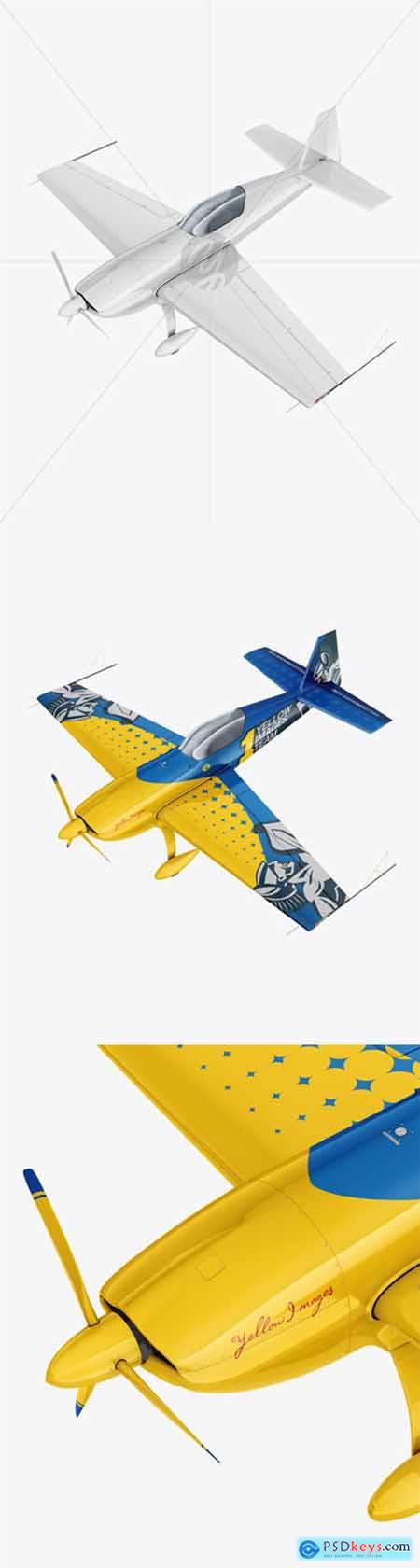 Sport Airplane Mockup - Half Side View 56008