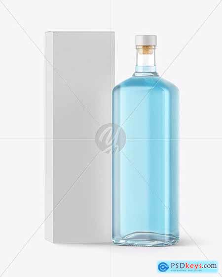 Download Gin Bottle with Box Mockup 53586 » Free Download Photoshop ...