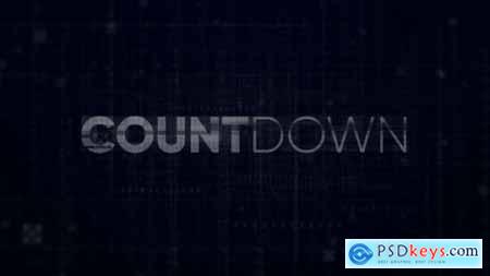 Countdown Digital Opener Premiere Pro 25443498