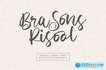 Brasons Risool Modern Script Font