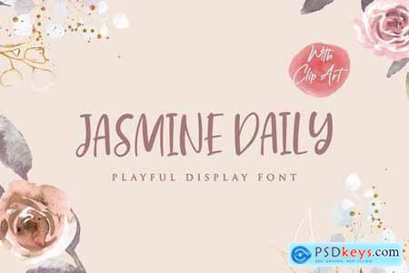 Jasmine Daily - Playful Display Font 4946483