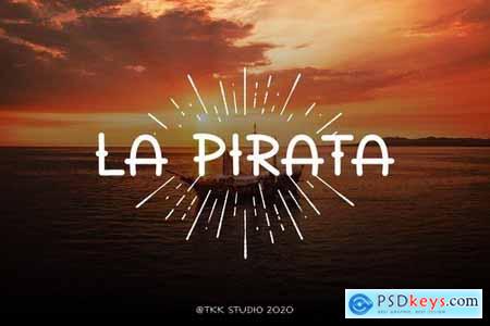 La Pirata - pirate font