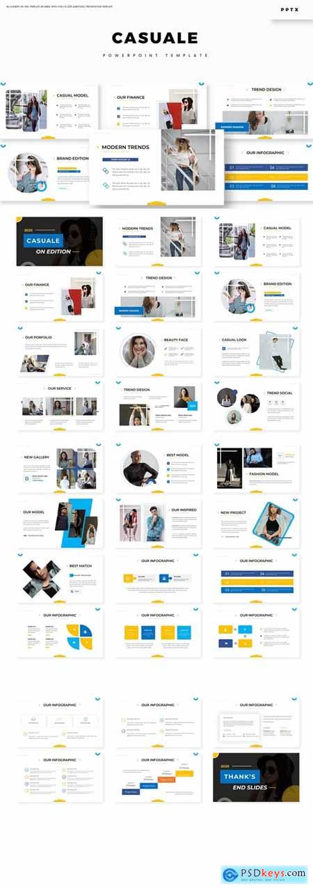 Casuale - Powerpoint Template