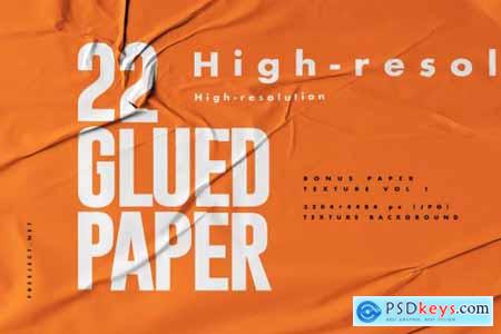Glued Paper V2 Texture Background 4948329