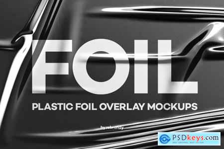 Plastic Foil Overlay Mockups 4944216