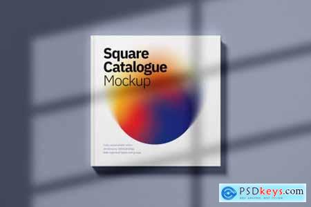Square Catalogue Mockup Set 4944707
