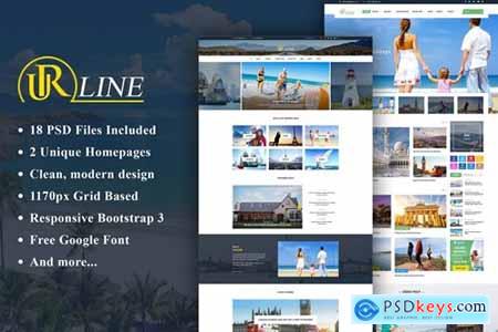 Urline - Creative Business PSD Template