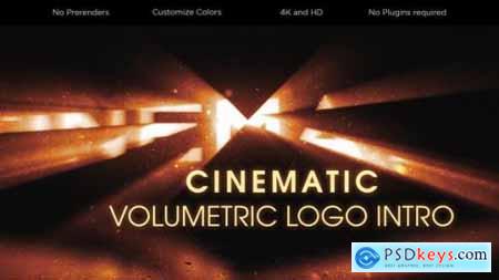 Cinematic Volumetric Logo Intro 26753343