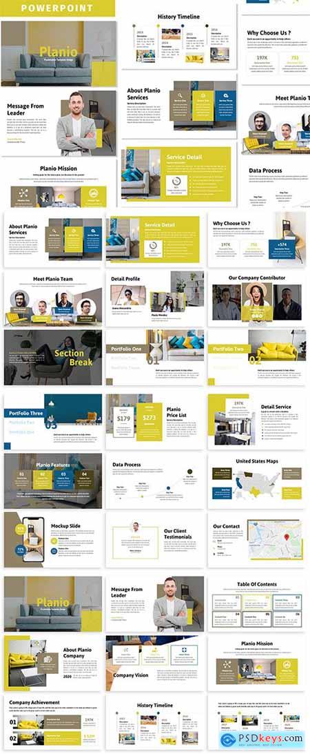 Planio - Business Powerpoint Template