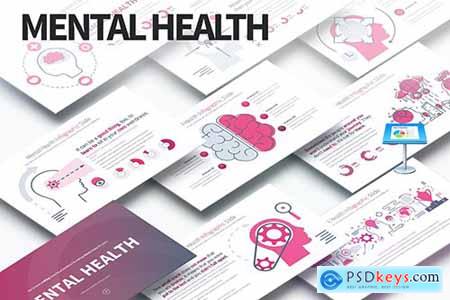 MENTAL HEALTH - Keynote Infographics Slides