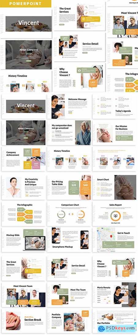 Vincent - Business Powerpoint Template