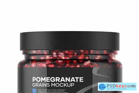 Pomegranate Grains Mockup 4972530