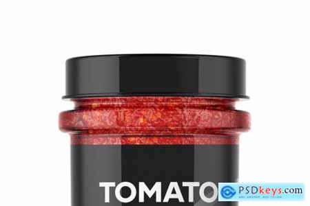 Tomato Bottle Mockup 4972577