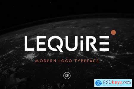 Lequire - Modern Logo Typeface 4967950